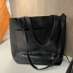 Black madewell tote bag